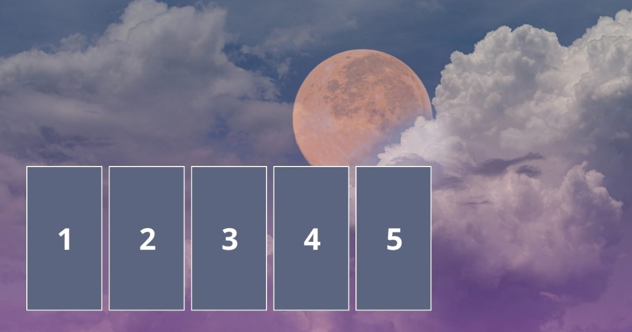 Volle maan legpatroon liggend